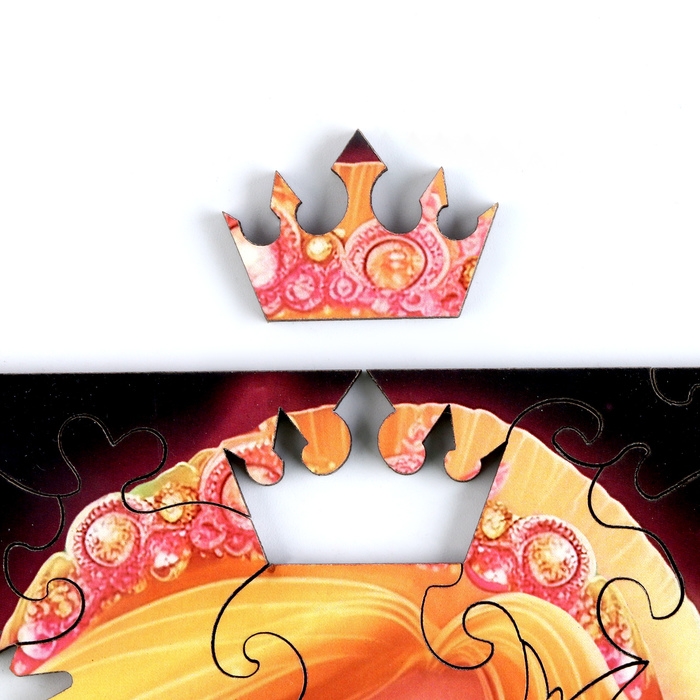 Пазл деревянный фигурный &laquo;Сказочный мир&raquo;, 56 элементов