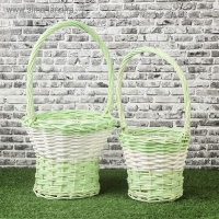 Набор корзин, 2 шт, 27&times;19/32 см, 23&times;16/27 см, ива