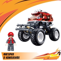 Конструктор внедорожник &laquo;Бигфут&raquo; Sluban Механо, инерционный, 261 деталь, 6+