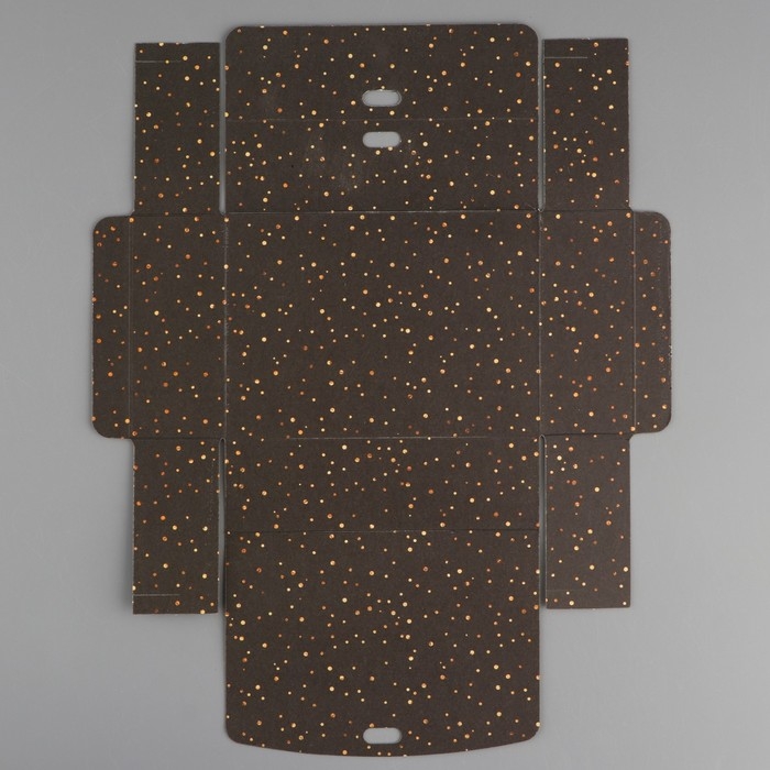 Коробка подарочная новогодняя складная двухсторонняя &laquo;Новый год&raquo;, 16.5 х 12.5 х 5 см, БЕЗ ЛЕНТЫ, Новый год