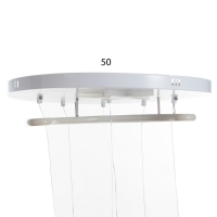 Люстра "Звездная" LED 44Вт 4000К белый 50х50х30 см BayerLux Люстра "Звездная" LED 44Вт 4000К белый 50х50х30 см BayerLux