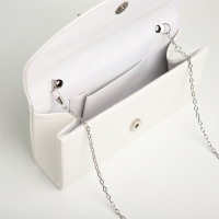 Сумка-клатч на магните, цвет белый Сумка-клатч на магните, цвет белый