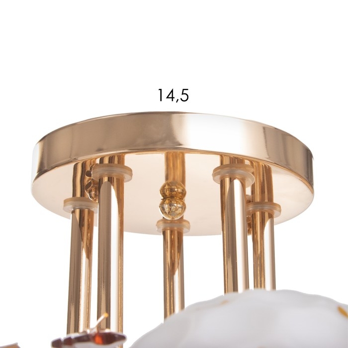 Люстра "Бэлл" 5х40Вт Е27 Золото МОДЕЛЬ: 2612356