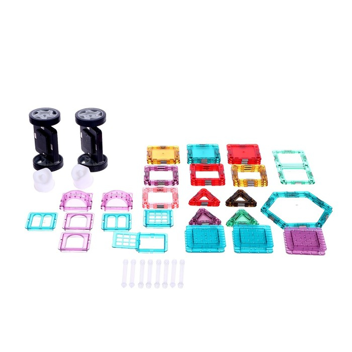 Конструктор магнитный &laquo;Магический магнит&raquo;, 55 деталей