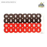 Настольная игра &laquo;Шашки, шахматы&raquo;, 2 в 1, на магнитах, 4+