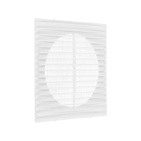 Решетка вентиляционная ERA 1313 Г, 138х138 мм, неразъемная Решетка вентиляционная ERA 1313 Г, 138х138 мм, неразъемная