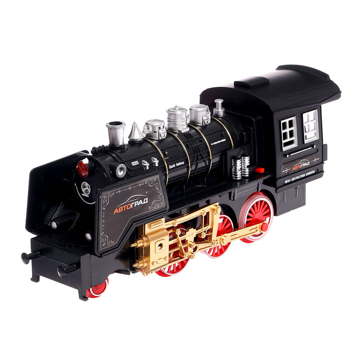 Железная дорога «Классика», свет и звук, с дымом, работает от батареек Железная дорога «Классика», свет и звук, с дымом, работает от батареек