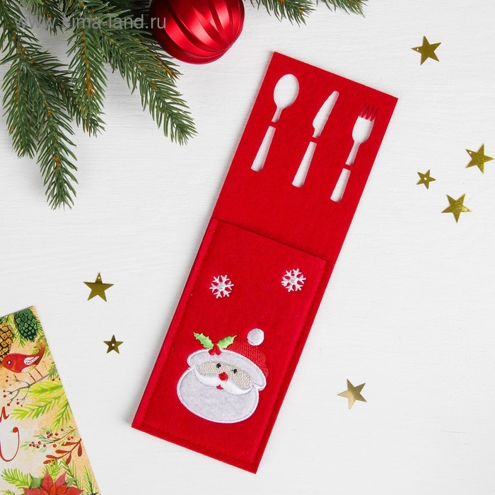 Конверт для столовых приборов &laquo;Дед Мороз&raquo;