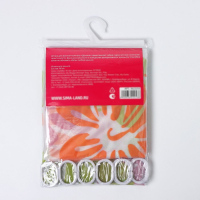 Штора для ванной комнаты Доляна &laquo;Гавайская роза&raquo;, 180&times;180 см, EVA