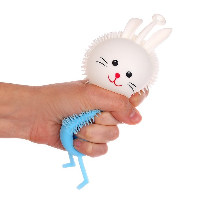 Антистресс сквиш мялка «Зайка», цвета МИКС, в шоубоксе Антистресс сквиш мялка «Зайка», цвета МИКС, в шоубоксе