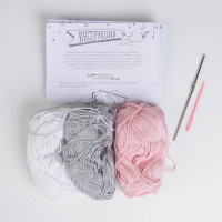 Набор для вязания. Амигуруми: мягкая игрушка своими руками &laquo;Сонный мишка Уолт&raquo;, 26 см