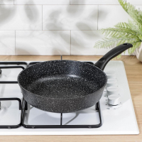 Сковорода Доляна &laquo;Элит&raquo;, d=26 см, антипригарное покрытие, пластиковая ручка