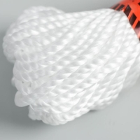 Шнур витой 3-х прядный ПП, d=5 мм, 20 м, цвет белый Шнур витой 3-х прядный ПП, d=5 мм, 20 м, цвет белый