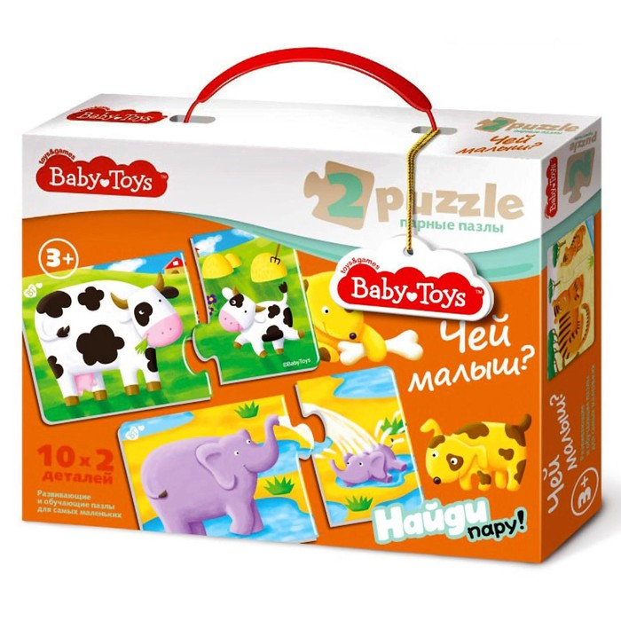 Макси-пазл «Чей малыш?» Макси-пазл «Чей малыш?»