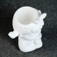 Кашпо - органайзер "Спящая девочка" белая, 7,5х12,510,5см Кашпо - органайзер "Спящая девочка" белая, 7,5х12,510,5см