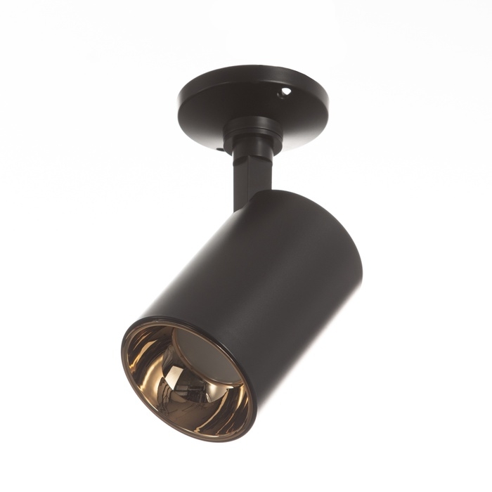 Светильник Светильник "Рум" GU10 10Вт черно-золотой 8х18х14 см