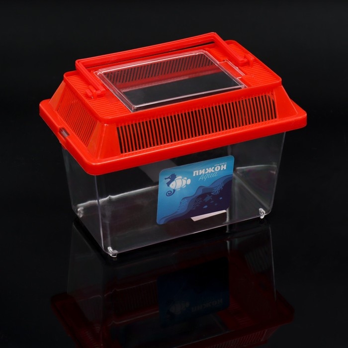 Переноска прямоугольная, 17,6 х 11,2 х 13 см, красный Переноска прямоугольная, 17,6 х 11,2 х 13 см, красный