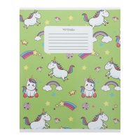 Комплект тетрадей из 10 штук, 12 листов в клетку Calligrata "Единорожки", обложка мелованный картон, ВД-лак, блок офсет, 5 видов по 2 штуки Комплект тетрадей из 10 штук, 12 листов в клетку Calligrata "Единорожки", обложка мелованный картон, ВД-лак, блок офсет, 5 видов по 2 штуки