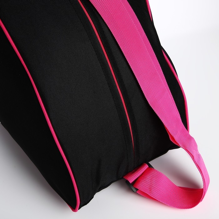 Сумка спортивная для коньков "Коньки", 40*32*20 см, чёрный цвет