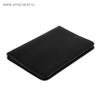 Пaпка деловая, искусственная кожа, для бумаг, 360 х 260 х 30 мм, 6Л331 "Лайт", ручка-петля, чёрная Пaпка деловая, искусственная кожа, для бумаг, 360 х 260 х 30 мм, 6Л331 "Лайт", ручка-петля, чёрная