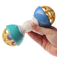 Погремушка &laquo;Гантелька&raquo;, с эластичными элементами, Крошка Я