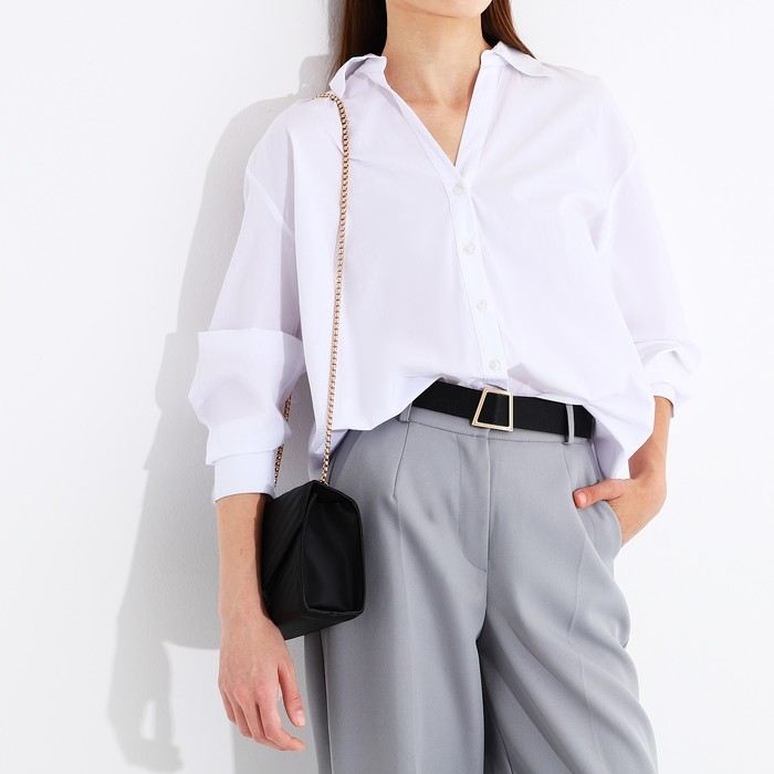 Сумка-мессенджер на магните, цвет чёрный