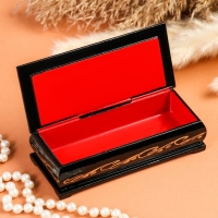 Шкатулка &laquo;Розы&raquo;, 14&times;6 см, лаковая миниатюра