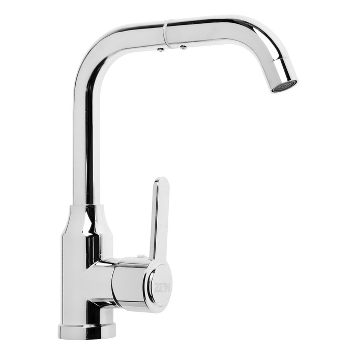 Смеситель для кухни ZEIN Z3704, поворотный излив высотой 20 см, ABS-пластик, хром Смеситель для кухни ZEIN Z3704, поворотный излив высотой 20 см, ABS-пластик, хром