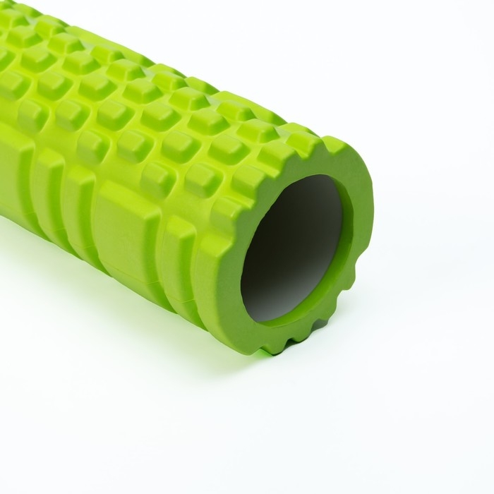 Ролик массажный Sangh, 29х9 см, цвет зелёный Ролик массажный Sangh, 29х9 см, цвет зелёный