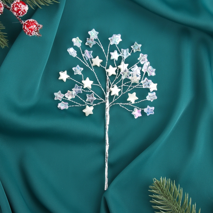 Декор Декор "Хрустальная сказка" 16 см, звездочка перелив