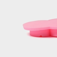 Молд новогодний &laquo;Шишки&raquo;, силикон, 10,5&times;7 см, цвет розовый