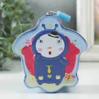 Копилка металл "Забавный пришелец" МИКС 5,5х9,5х10 см