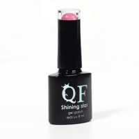 Гель лак для ногтей, &laquo;SHINING STAR&raquo;, светоотражающий, 3-х фазный, 8мл, LED/UV, цвет красный (022)