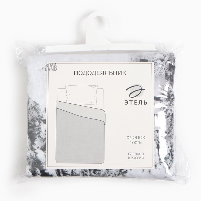 Пододеяльник &laquo;Этель&raquo; Snow forest, 175х215 см, хлопок 100%, поплин 125 г/м2