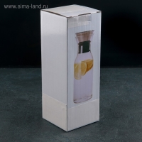 Графин стеклянный с диспенсером «Тео», 600 мл, 8×24 см Графин стеклянный с диспенсером «Тео», 600 мл, 8×24 см