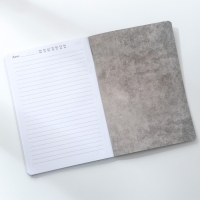 Ежедневник А5, 100 листов Мягкая обл. Софт-тач &laquo;Слушай сердце&raquo;