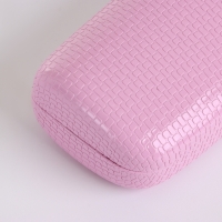 Футляр для очков на хлопушке, длина 15 см, цвет розовый