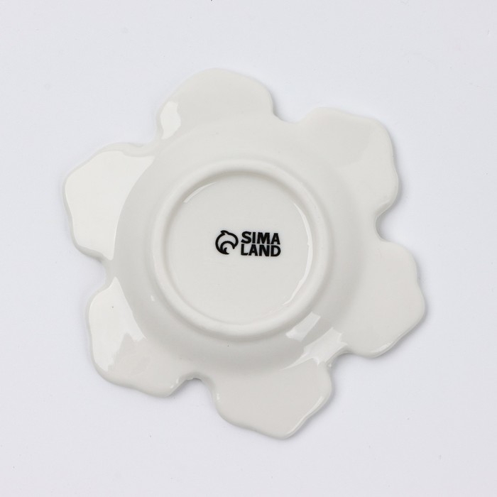 Новый год. Подставка под чайный пакетик &laquo;Счастья&raquo;, 8 х 9 см