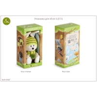 Мягкая игрушка «Белка Бика», в морском платье, 15 см Мягкая игрушка «Белка Бика», в морском платье, 15 см