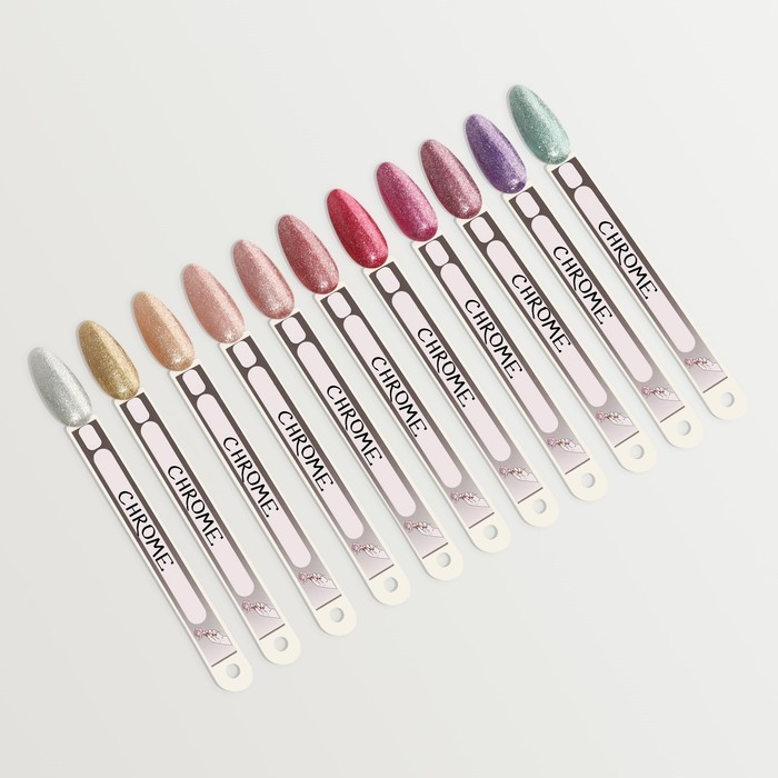 Гель лак для ногтей, «CHROME», шиммерный, 3-х фазный, 8мл, LED/UV, цвет шампань (018) Гель лак для ногтей, «CHROME», шиммерный, 3-х фазный, 8мл, LED/UV, цвет шампань (018)