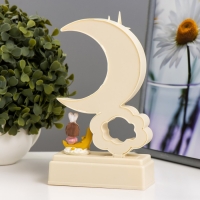 Ночник "Ночка" 5хLED 4000К 2хАА слоновая кость 20х12х5,5см RISALUX Ночник "Ночка" 5хLED 4000К 2хАА слоновая кость 20х12х5,5см RISALUX