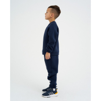 Костюм детский с начёсом (джемпер, брюки) KAFTAN "Basic line" р.34 (122-128), синий