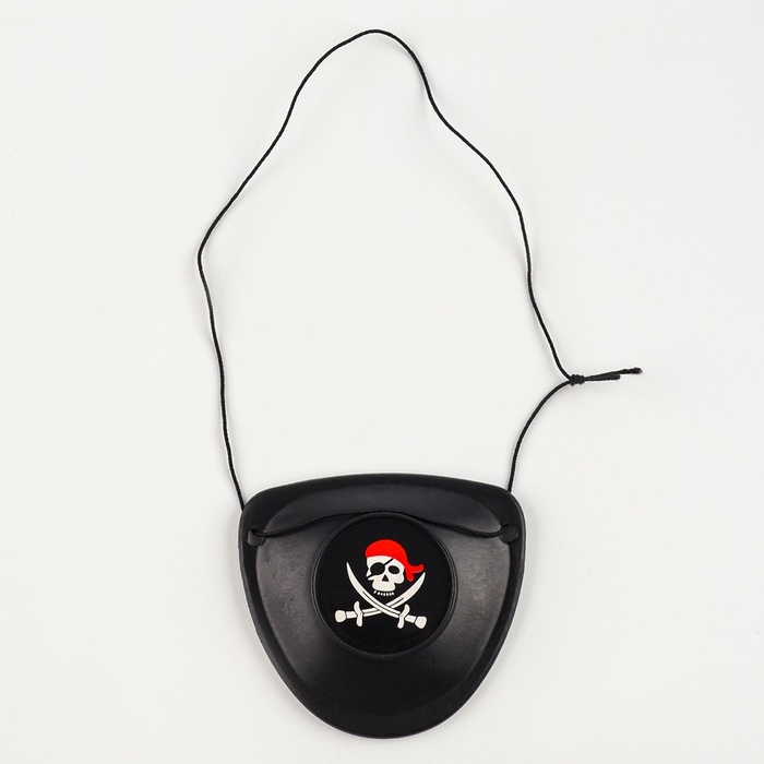 Повязка на глаз пиратская, МИКС Повязка на глаз пиратская, МИКС