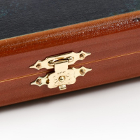 Нарды деревянные большие, настольная игра "Волк", 40 х 40 см, с шашками