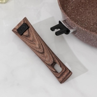 Сковорода Доляна «Брауни», d=26 см, съёмная ручка, антипригарное покрытие, индукция Сковорода Доляна «Брауни», d=26 см, съёмная ручка, антипригарное покрытие, индукция