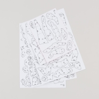 Новогодний набор для создания полигональной фигуры &laquo;Новый год: Котик в шампке&raquo;