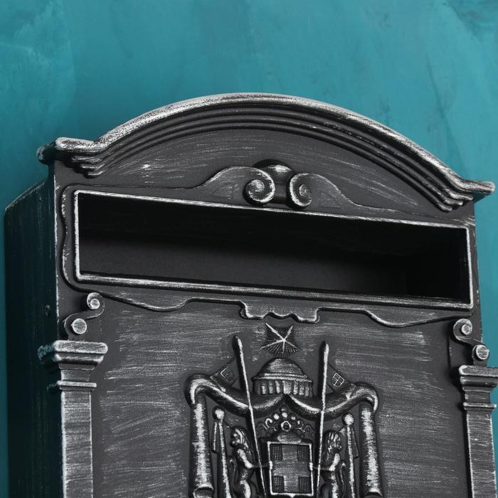 Ящик почтовый №4010В, Старое серебро Ящик почтовый №4010В, Старое серебро