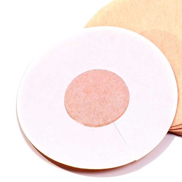 Накладки для груди, нетканые одноразовые, 7 см, 5 пар в упаковке