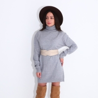 Ремень женский на кнопках, ширина 8 см, цвет бежевый Ремень женский на кнопках, ширина 8 см, цвет бежевый