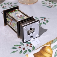 Светодиодная фигура «Бронзовый фонарь с щелкунчиком» 5 × 12 × 5 см, пластик, батарейки AG13х3 (в комплекте), свечение тёплое белое Светодиодная фигура «Бронзовый фонарь с щелкунчиком» 5 × 12 × 5 см, пластик, батарейки AG13х3 (в комплекте), свечение тёплое белое